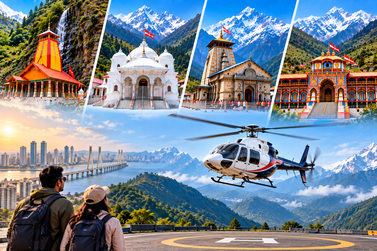 Char Dham Yatra Helicopter Booking Guide from Navi Mumbai